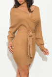 One Call Away Dress Khaki - Fashion Effect Store