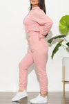 Warm And Cozy Set Blush Pink - Fashion Effect Store