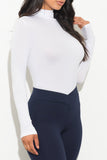 Spice It Up Long Sleeve Top  White - Fashion Effect Store