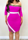 All Eyes On Me Dress Pink - Fashion Effect Store