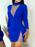 All Of Me Dress Royal Blue - Fashion Effect Store