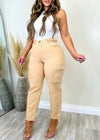 All You Need Cargo Pants Ivory - Fashion Effect Store