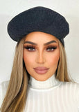 Beauty Game Beret Gray - Fashion Effect Store