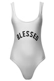 Blessed One Piece White - Fashion Effect Store