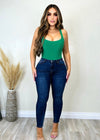 Bria Bodysuit Kelly Green - Fashion Effect Store