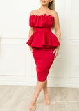 Call Out My Name Dress Red - Fashion Effect Store