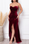 Flawless Beauty Dress Burgundy