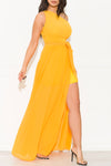 High Hopes Maxi Gown Dress Yellow