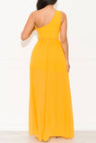 High Hopes Maxi Gown Dress Yellow