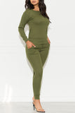 Run Away Two Piece Set Olive
