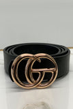 Stuck on You Waist Belt  Black Gold - Fashion Effect Store