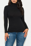 Spice It Up Long Sleeve Top Black - Fashion Effect Store