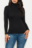 Spice It Up Long Sleeve Top Black