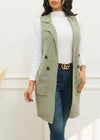 Handle It Cardigan Vest Sage
