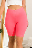 Chill All Day Biker Short Neon Pink - Fashion Effect Store
