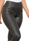 Clarity Faux Leather Leggings Black - Fashion Effect Store