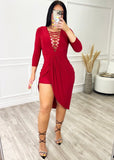 Coco Dress Dress Red - Fashion Effect Store