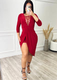 Coco Dress Dress Red - Fashion Effect Store