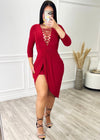 Coco Dress Dress Red - Fashion Effect Store