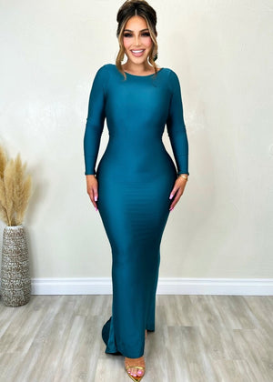 Crazy In Love Dress Teal - Fashion Effect Store