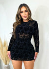 Falling For You Dress Black - Fashion Effect Store