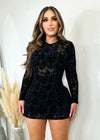 Falling For You Dress Black - Fashion Effect Store