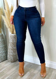 Flirty Moves Jeans Dark Blue - Fashion Effect Store