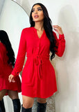 Good Times Dress Red - Fashion Effect Store
