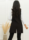 Handle It Cardigan Vest Black - Fashion Effect Store