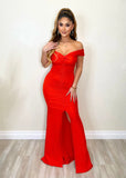 Vianey Dress Red