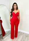 New Attitude Jumpsuit Red - Fashion Effect Store