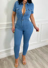 Moenia Denim Jumpsuit - Fashion Effect Store