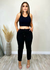 Almost There Cargo Pants Black