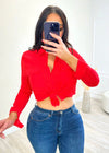 Come Find Me  Blouse Red