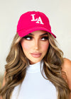 LA Hat Pink