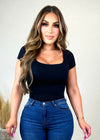 Best Behavior Bodysuit Black