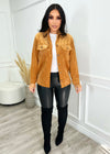 Falling For You Jacket Caramel