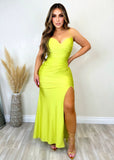 Just Over You Dress Lime