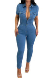 Moenia Denim Jumpsuit - Fashion Effect Store