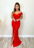 Vianey Dress Red