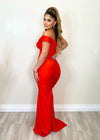 Vianey Dress Red