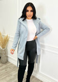 Kelly Coat Blue - Fashion Effect Store