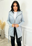Kelly Coat Blue - Fashion Effect Store