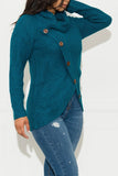 Last Chances Sweater Teal - Fashion Effect Store