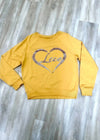 Love Is In The Air Sequin Sweater Yellow - Fashion Effect Store