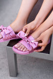 Low Key Silk Slide Sandals - Fashion Effect Store