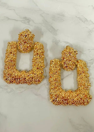Luxe Earrings Gold - Fashion Effect Store
