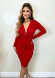 Making Moves Dress Red - Fashion Effect Store