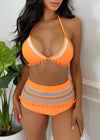Manta Coast Two Piece Swimsuit Orange - Fashion Effect Store