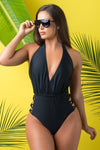 Mermaid Cove One Piece Swimsuit Black - Fashion Effect Store